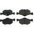 105.08430 by CENTRIC - Posi Quiet Ceramic Brake Pads with Shims and Hardware