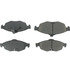 105.08690 by CENTRIC - Posi Quiet Ceramic Brake Pads with Shims and Hardware