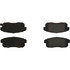 105.09000 by CENTRIC - Posi Quiet Ceramic Brake Pads with Shims and Hardware