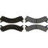 Centric 105.09090 Disc Brake Pad Set Posi Quiet Ceramic Brake Pads with Shims and Hardware