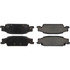 105.09220 by CENTRIC - Posi Quiet Ceramic Brake Pads with Shims and Hardware