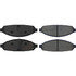 105.09310 by CENTRIC - Posi Quiet Ceramic Brake Pads with Shims and Hardware