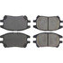 105.093 by CENTRIC - Posi Quiet Ceramic Brake Pads with Shims and Hardware