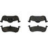 104.12790 by CENTRIC - Posi Quiet Semi-Metallic Brake Pads with Hardware
