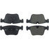 104.12900 by CENTRIC - Posi Quiet Semi-Metallic Brake Pads with Hardware