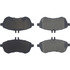 104.13400 by CENTRIC - Posi Quiet Semi-Metallic Brake Pads with Hardware