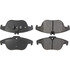 104.13411 by CENTRIC - Posi Quiet Semi-Metallic Brake Pads with Hardware