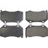 104.13790 by CENTRIC - Posi Quiet Semi-Metallic Brake Pads with Hardware