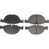 104.13810 by CENTRIC - Posi Quiet Semi-Metallic Brake Pads with Hardware