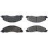 104.13990 by CENTRIC - Posi Quiet Semi-Metallic Brake Pads with Hardware