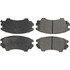 104.14040 by CENTRIC - Posi Quiet Semi-Metallic Brake Pads with Hardware