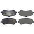 104.14060 by CENTRIC - Posi Quiet Semi-Metallic Brake Pads with Hardware