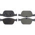 104.14120 by CENTRIC - Posi Quiet Semi-Metallic Brake Pads with Hardware