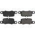 104.14170 by CENTRIC - Posi Quiet Semi-Metallic Brake Pads with Hardware