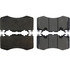 104.14260 by CENTRIC - Posi Quiet Semi-Metallic Brake Pads with Hardware