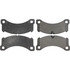 104.14520 by CENTRIC - Posi Quiet Semi-Metallic Brake Pads with Hardware
