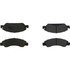 104.13630 by CENTRIC - Posi Quiet Semi-Metallic Brake Pads with Hardware