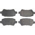 104.13620 by CENTRIC - Posi Quiet Semi-Metallic Brake Pads with Hardware