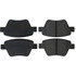 104.14560 by CENTRIC - Posi Quiet Semi-Metallic Brake Pads with Hardware