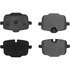 104.14690 by CENTRIC - Posi Quiet Semi-Metallic Brake Pads with Hardware