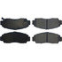 104.15060 by CENTRIC - Posi Quiet Semi-Metallic Brake Pads with Hardware