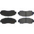 104.15210 by CENTRIC - Posi Quiet Semi-Metallic Brake Pads with Hardware