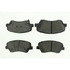 104.15431 by CENTRIC - Posi Quiet Semi-Metallic Brake Pads with Hardware