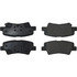 104.15440 by CENTRIC - Posi Quiet Semi-Metallic Brake Pads with Hardware