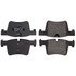 104.15610 by CENTRIC - Posi Quiet Semi-Metallic Brake Pads with Hardware