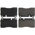 104.16000 by CENTRIC - Posi Quiet Semi-Metallic Brake Pads with Hardware