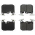 104.16091 by CENTRIC - Posi Quiet Semi-Metallic Brake Pads with Hardware