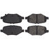 104.16120 by CENTRIC - Posi Quiet Semi-Metallic Brake Pads with Hardware