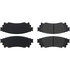 105.18050 by CENTRIC - Posi Quiet Ceramic Brake Pads with Shims