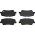 105.1816 by CENTRIC - Posi Quiet Ceramic Brake Pads with Shims and Hardware