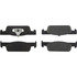 105.18301 by CENTRIC - Posi Quiet Ceramic Brake Pads with Shims