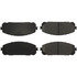 105.18430 by CENTRIC - Posi Quiet Ceramic Brake Pads with Shims and Hardware