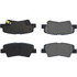 105.18480 by CENTRIC - Posi Quiet Ceramic Brake Pads with Shims