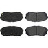 105.18550 by CENTRIC - Posi Quiet Ceramic Brake Pads with Shims