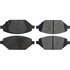 105.18640 by CENTRIC - Posi Quiet Ceramic Brake Pads with Shims and Hardware