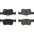 105.18780 by CENTRIC - Posi Quiet Ceramic Brake Pads with Shims and Hardware