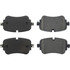 105.18950 by CENTRIC - Posi Quiet Ceramic Brake Pads with Shims