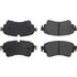 105.18980 by CENTRIC - Posi Quiet Ceramic Brake Pads with Shims