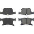 105.19010 by CENTRIC - Posi Quiet Ceramic Brake Pads with Shims