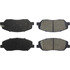 105.19170 by CENTRIC - Posi Quiet Ceramic Brake Pads with Shims