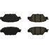 105.19340 by CENTRIC - Posi Quiet Ceramic Brake Pads with Shims