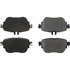 105.19360 by CENTRIC - Posi Quiet Ceramic Brake Pads with Shims