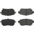 105.19650 by CENTRIC - Posi Quiet Ceramic Brake Pads with Shims