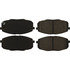 105.60200 by CENTRIC - Posi Quiet Ceramic Brake Pads with Shims