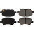 105.60380 by CENTRIC - Posi Quiet Ceramic Brake Pads with Shims