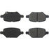 105.60430 by CENTRIC - Posi Quiet Ceramic Brake Pads with Shims and Hardware